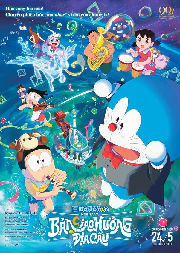 Thấy Doraemon là thấy hè về!
