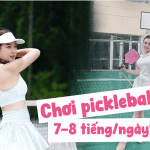 Làm rõ chuyện chơi pickleball 7-8 tiếng/ngày như “phú bà” bạn thân Huyền Baby: Có thể hay không?