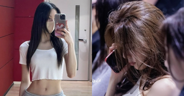 Bức hình cô gái nghe điện thoại viral khắp cõi mạng, hóa ra là thánh body thế hệ mới Kpop