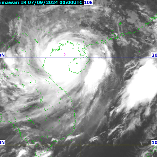 Liên tục cập nhật đường đi bão số 3: Bão giật cấp 17 đã vào vùng biển Quảng Ninh - Hải Phòng, rất nguy hiểm