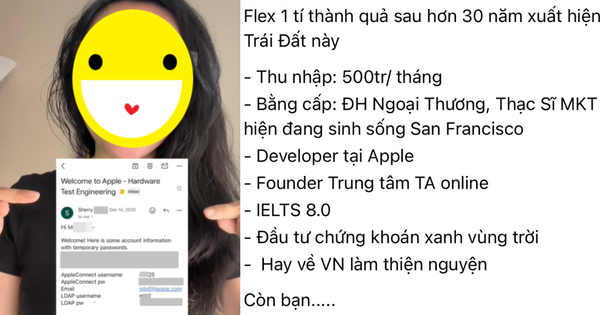 Vụ cô gái Việt khoe làm cho Apple, thu nhập 500 triệu bị "check VAR" liên tục: Chính chủ phản dame nhưng vẫn lộ loạt chi tiết mâu thuẫn?