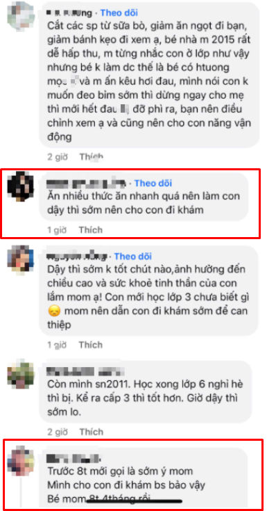 Con gái 8 tuổi đã có kinh nguyệt, mẹ Việt hoang mang nhắn hỏi cộng đồng mạng và nhận được câu trả lời bất ngờ- Ảnh 2.