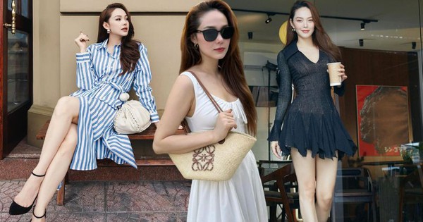 Mê mẩn style diện váy trẻ xinh và tôn dáng của "chị đẹp" Minh Hằng