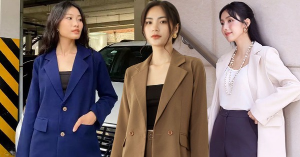 7 mẫu blazer từ 200k giúp nàng công sở ghi điểm mặc đẹp