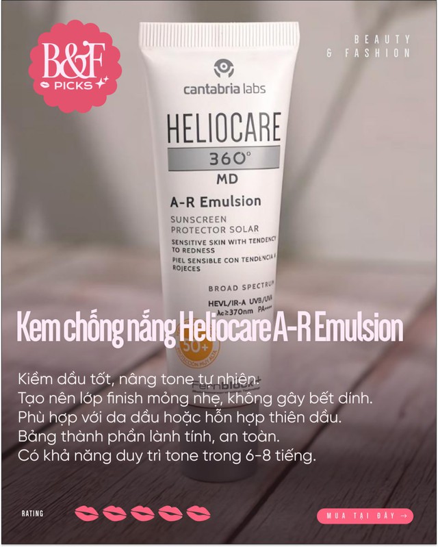 Loại kem chống nắng xứng danh "vũ khí" cho da dầu, finish căng mịn nhưng không dính!- Ảnh 13.