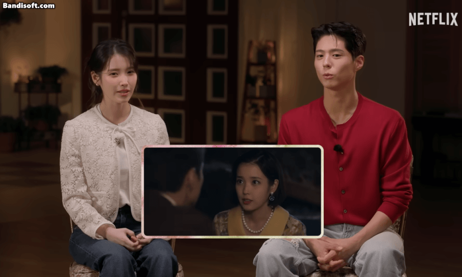 Nụ hôn khiến Park Bo Gum lấy tay che mắt IU, đóng xong phim không cho xem lại